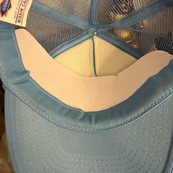 NWOT Men’s Retro smiley face trucker SnapBack. - Picture 3 of 4